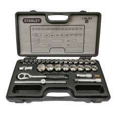 Stanley 29-Piece 1/2'' Drive Socket Set 89094